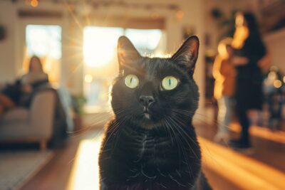 Après huit ans d'absence, un chat retrouvé miraculeusement et réuni avec sa famille